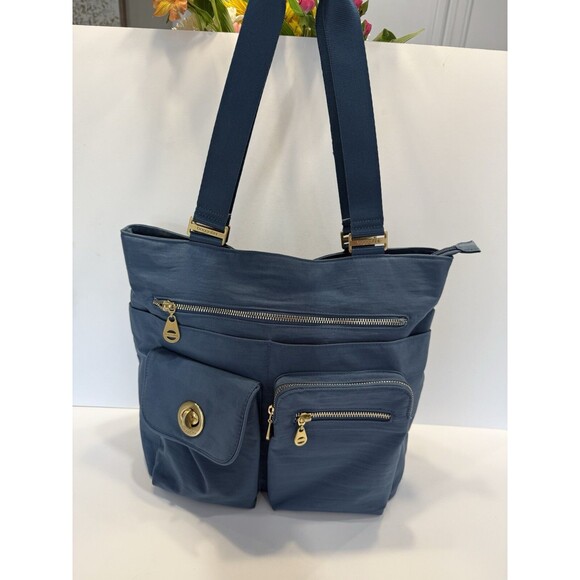 Baggallini Blue Shoulder Bag - Picture 6 of 14